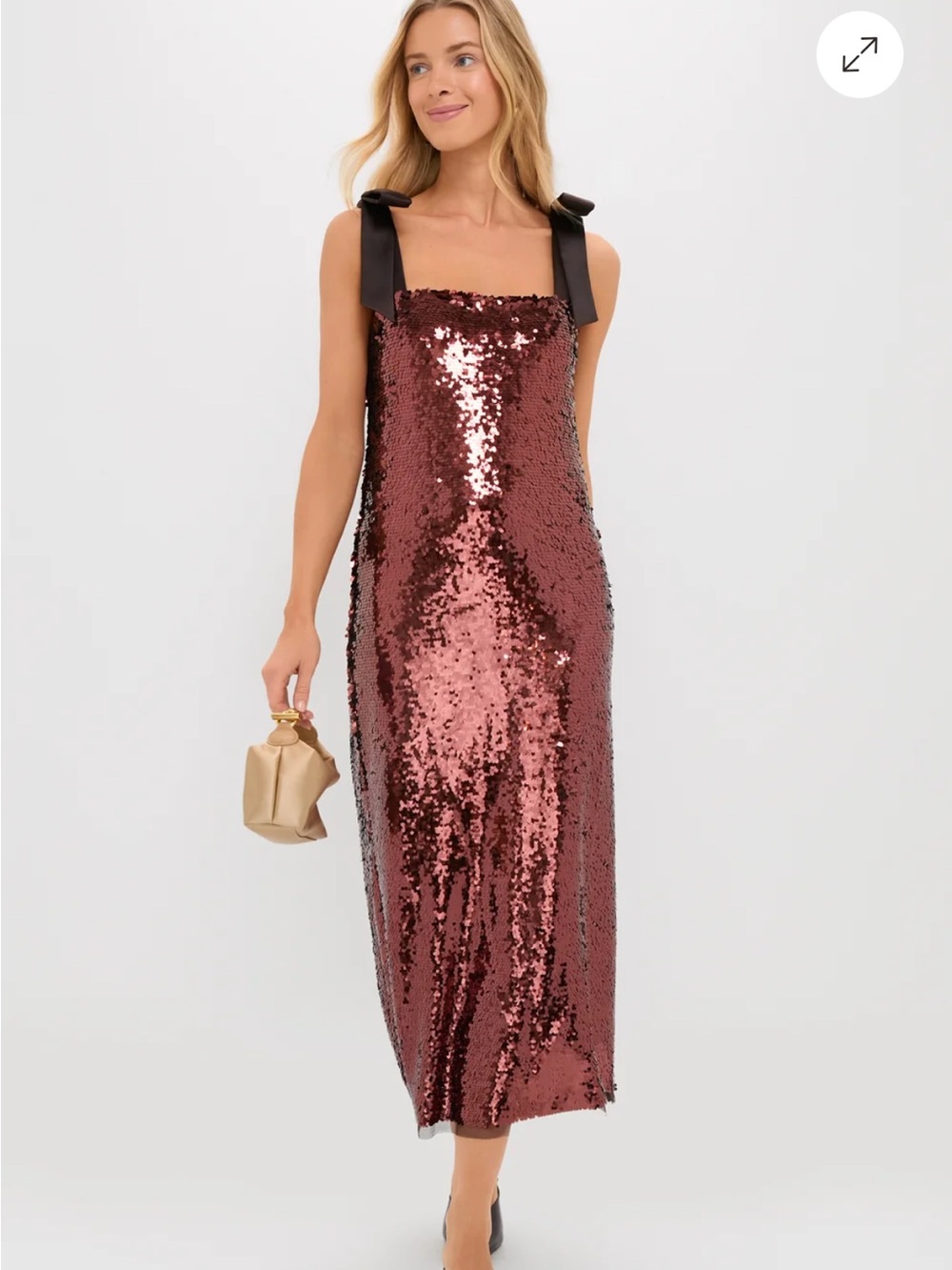 TUCKERNUCK
Radiant Bronze Sequin Roxy Dress

Size small, NWT